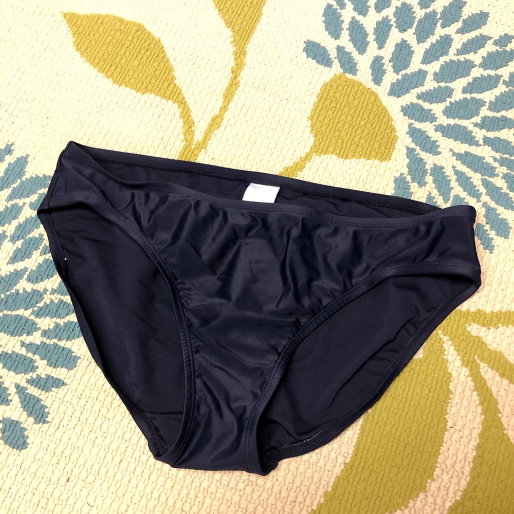 Navy blue bikini bottom size large
